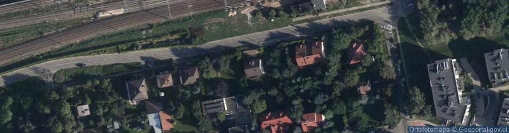 Zdjęcie satelitarne Zielonej Gęsi ul.