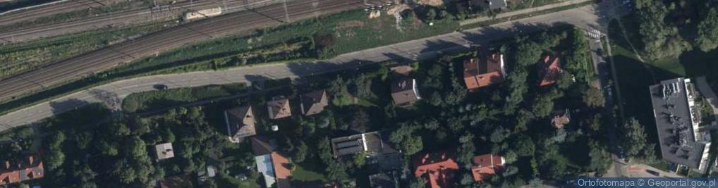 Zdjęcie satelitarne Zielonej Gęsi ul.