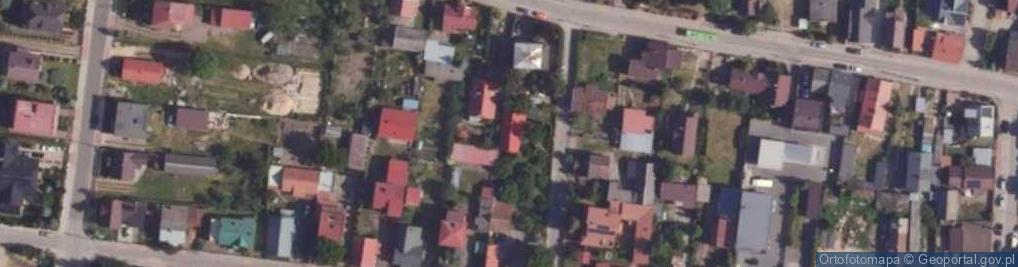 Zdjęcie satelitarne Zielona ul.