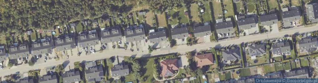 Zdjęcie satelitarne Zielone Pola ul.