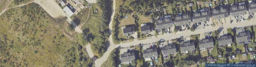Zdjęcie satelitarne Zielone Pola ul.