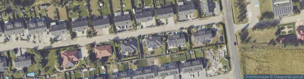 Zdjęcie satelitarne Zielone Pola ul.