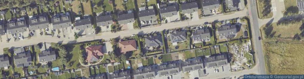 Zdjęcie satelitarne Zielone Pola ul.