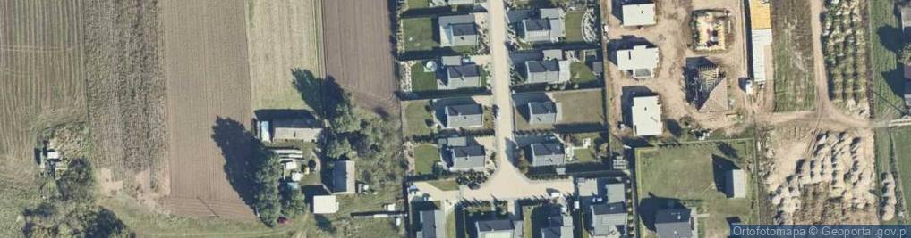 Zdjęcie satelitarne Zielona Dolina ul.