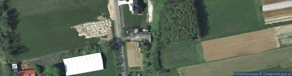 Zdjęcie satelitarne Zielona Dolina ul.