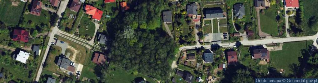 Zdjęcie satelitarne Zielna ul.
