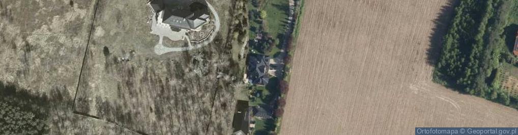 Zdjęcie satelitarne Zielone Wzgórze ul.