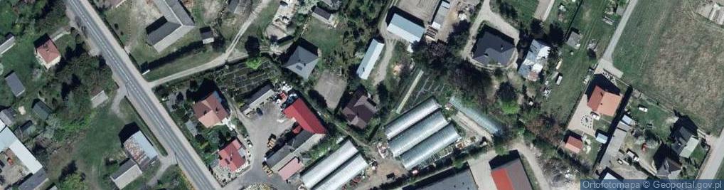 Zdjęcie satelitarne Zielona ul.