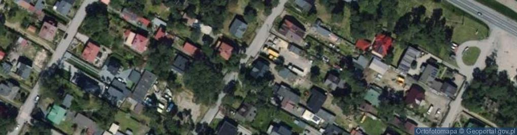 Zdjęcie satelitarne Zielona ul.
