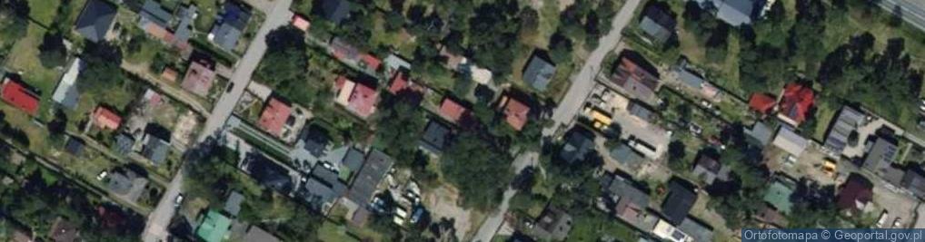 Zdjęcie satelitarne Zielona ul.