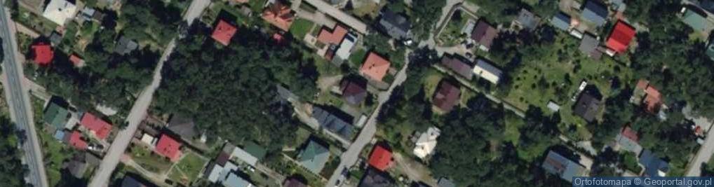 Zdjęcie satelitarne Zielona ul.