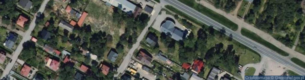 Zdjęcie satelitarne Zielona ul.