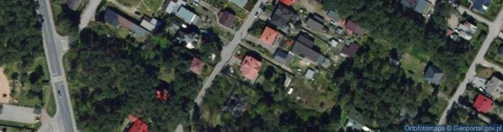 Zdjęcie satelitarne Zielona ul.