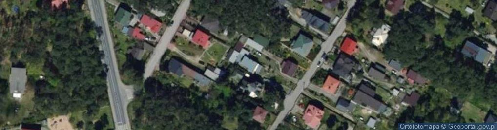 Zdjęcie satelitarne Zielona ul.