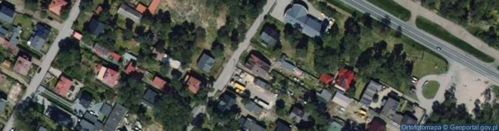 Zdjęcie satelitarne Zielona ul.