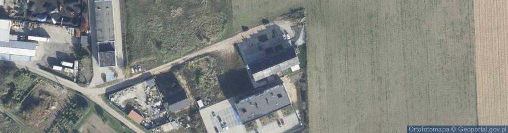 Zdjęcie satelitarne Zielona ul.