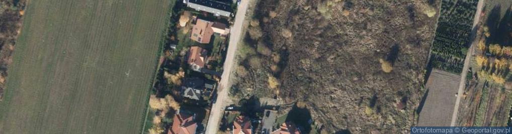 Zdjęcie satelitarne Zielone Ogrody ul.