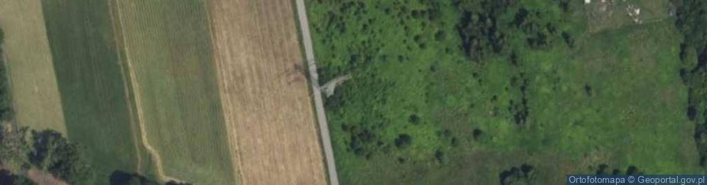 Zdjęcie satelitarne Zielona ul.