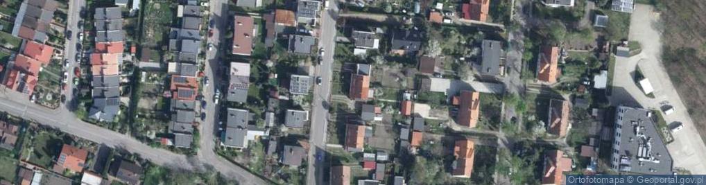 Zdjęcie satelitarne Zielona ul.