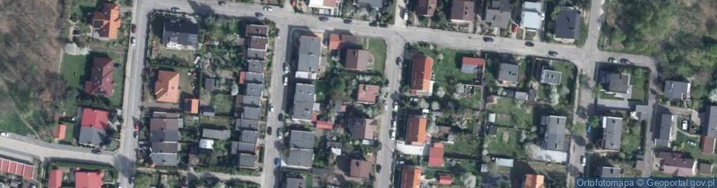 Zdjęcie satelitarne Zielona ul.