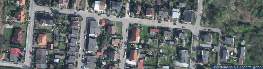 Zdjęcie satelitarne Zielona ul.