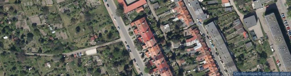 Zdjęcie satelitarne Ziębicka ul.