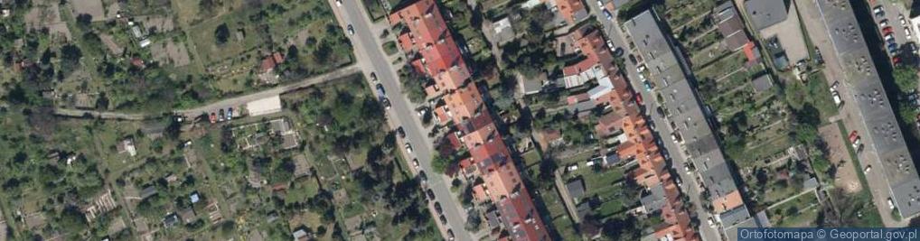 Zdjęcie satelitarne Ziębicka ul.