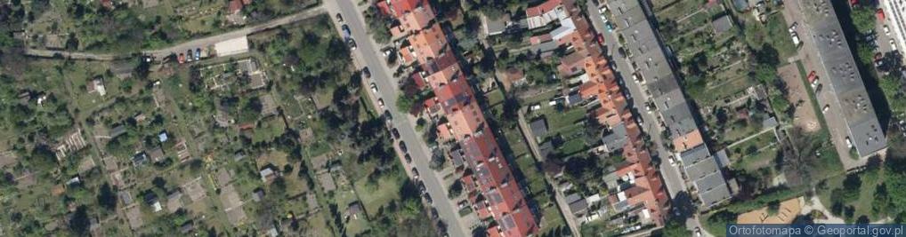 Zdjęcie satelitarne Ziębicka ul.