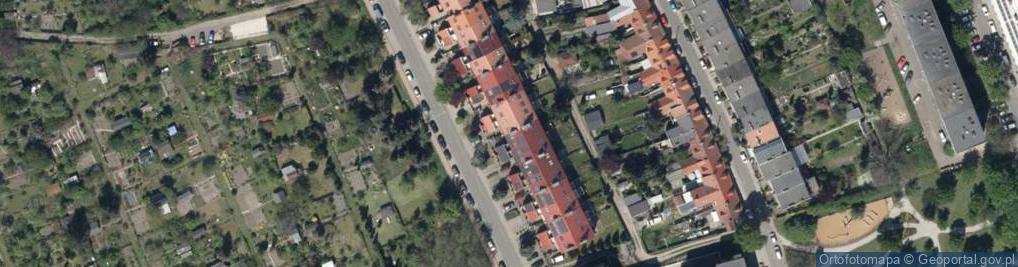 Zdjęcie satelitarne Ziębicka ul.