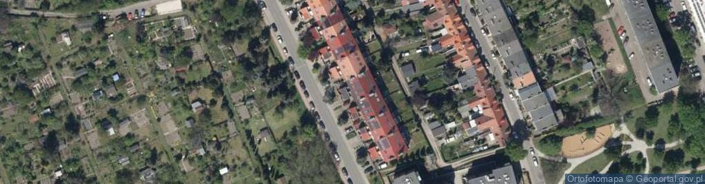 Zdjęcie satelitarne Ziębicka ul.