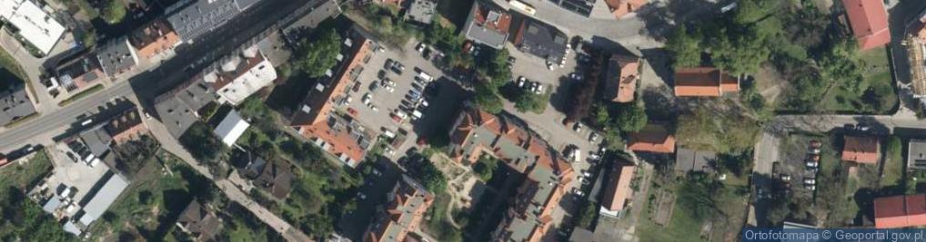Zdjęcie satelitarne Zielna ul.
