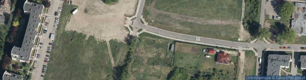 Zdjęcie satelitarne Zielna ul.