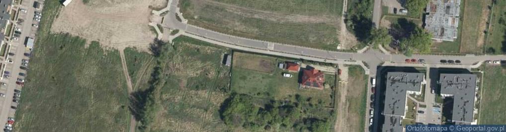 Zdjęcie satelitarne Zielna ul.