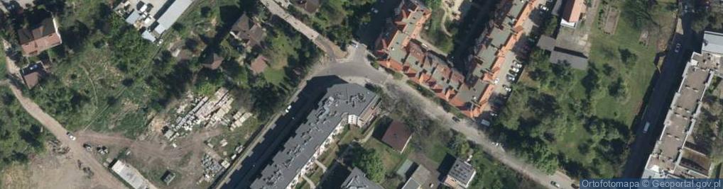 Zdjęcie satelitarne Zielna ul.