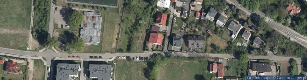 Zdjęcie satelitarne Zielna ul.