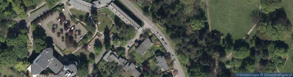 Zdjęcie satelitarne Zielonego Dębu ul.