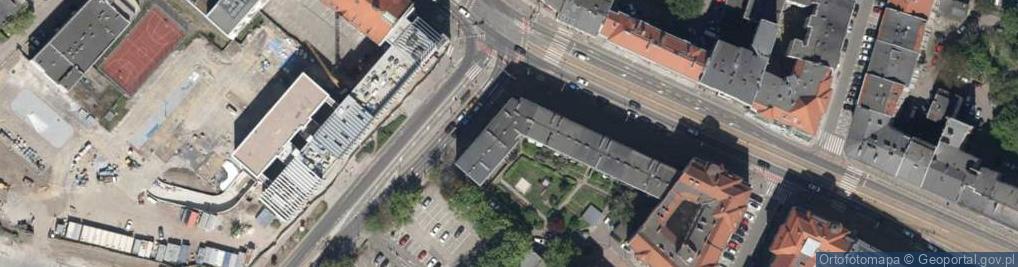 Zdjęcie satelitarne Zielińskiego Tadeusza ul.