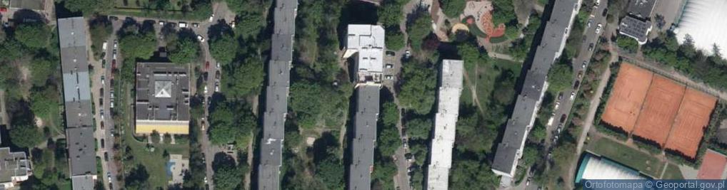 Zdjęcie satelitarne Zielonogórska ul.