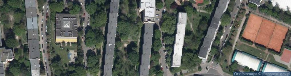 Zdjęcie satelitarne Zielonogórska ul.