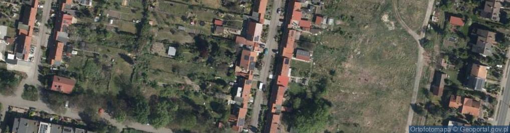 Zdjęcie satelitarne Zielona ul.