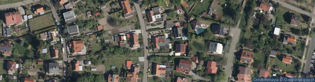 Zdjęcie satelitarne Zielona ul.