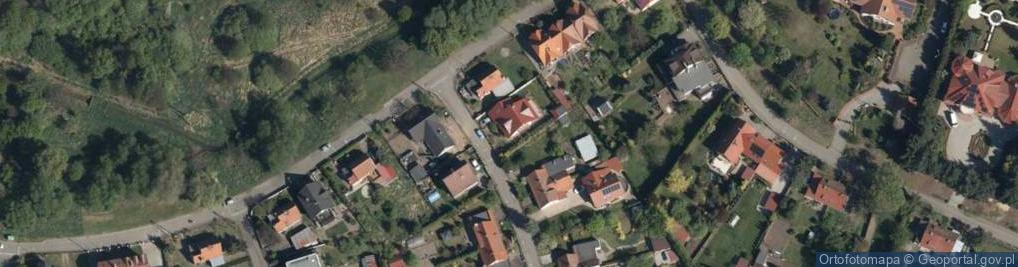 Zdjęcie satelitarne Zielona ul.