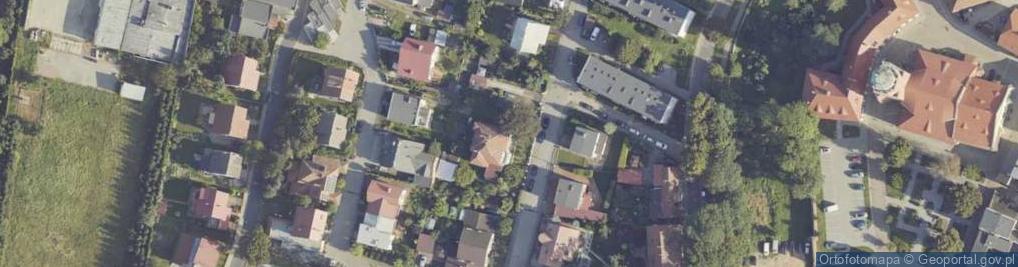 Zdjęcie satelitarne Zielona ul.