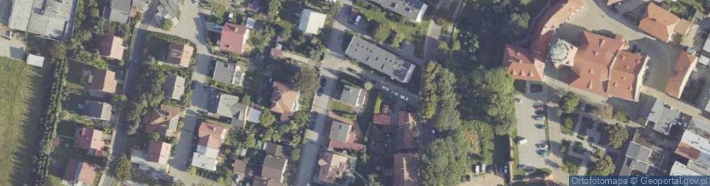Zdjęcie satelitarne Zielona ul.
