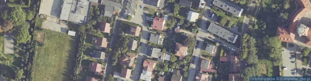 Zdjęcie satelitarne Zielona ul.