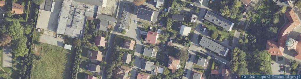 Zdjęcie satelitarne Zielona ul.