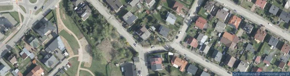 Zdjęcie satelitarne Zielona ul.