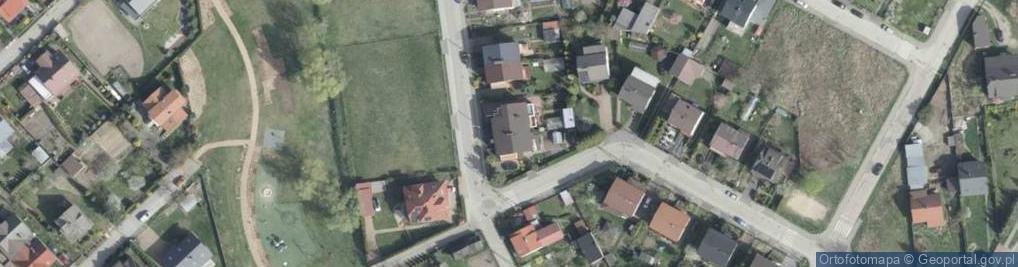 Zdjęcie satelitarne Zielona ul.