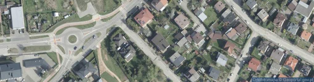 Zdjęcie satelitarne Zielona ul.
