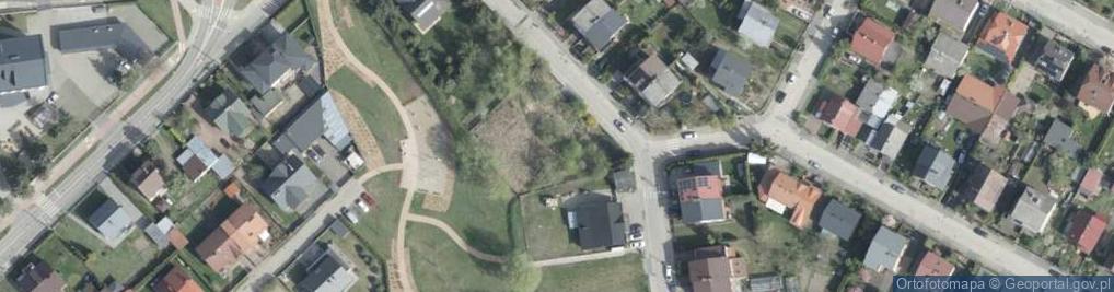 Zdjęcie satelitarne Zielona ul.